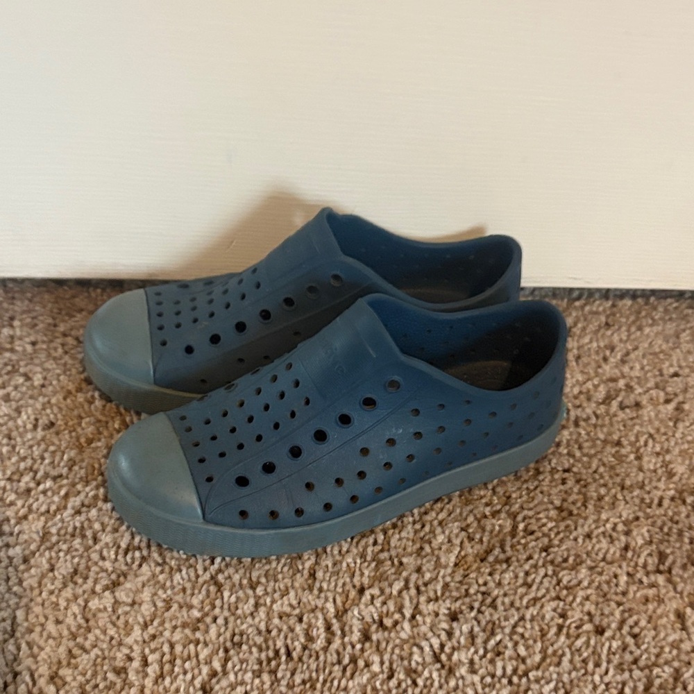 Native Kids Shoes in Blue